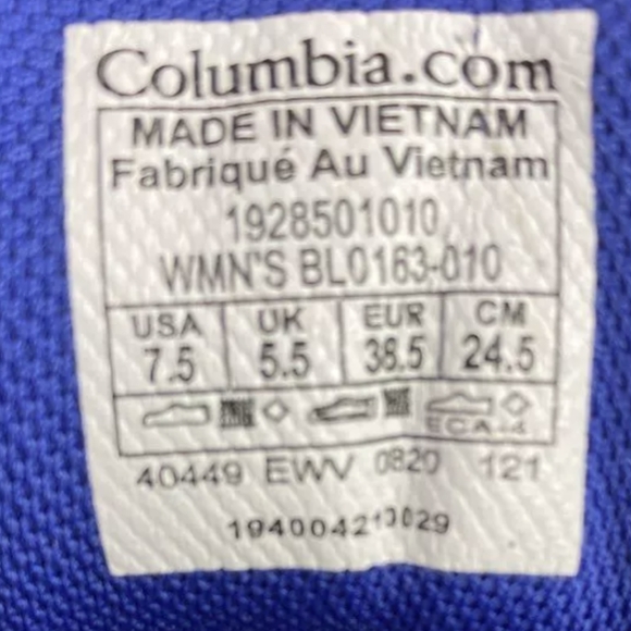 Columbia Sportswear Men’s Flow™ Centre Techlite Sneakers Size 7.5 MSRP $89.95 - Picture 5 of 7